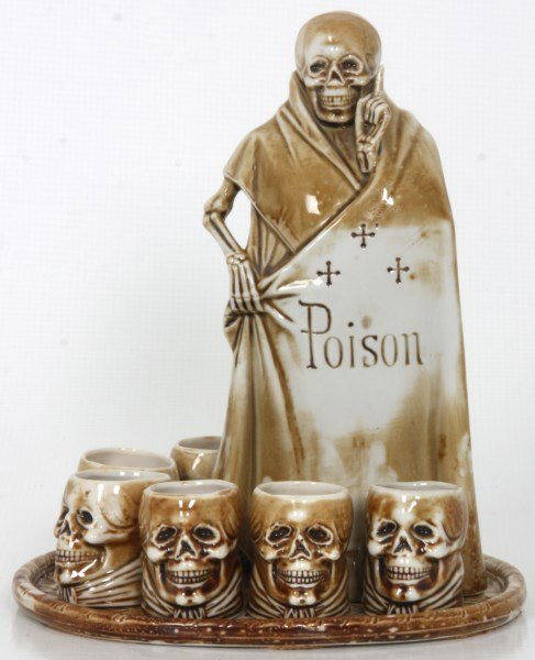 7 Pc. Schafer Decanter Set w/ Tray (1 of 10)