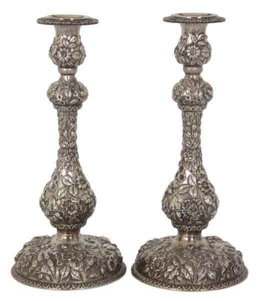 Pr. S. Kirk & Son Co. Sterling Candlesticks (1 of 6)