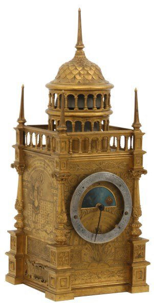 Planchon Bronze Royal Palace Mantle Clock (1 of 10)