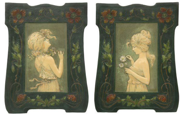 Pr. Self-Framed Terracotta Wall Plaques (1 of 8)