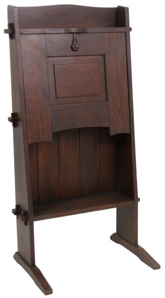Gustav Stickley No. 505 Oak Chalet Desk. (1 of 10)