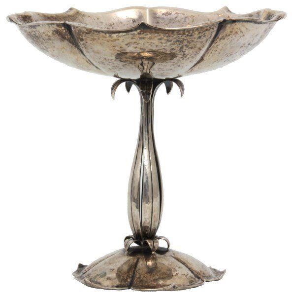 Arts & Crafts Sterling Silver Compote (1 of 7)
