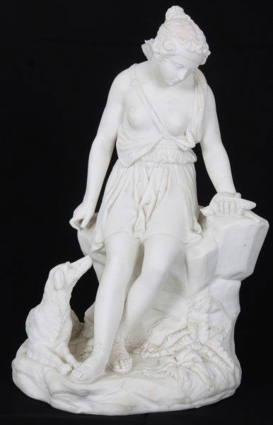 Minton Parian Ware – Diana The Huntress (1 of 9)