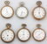 6 American Gold Filled Pocket Watches