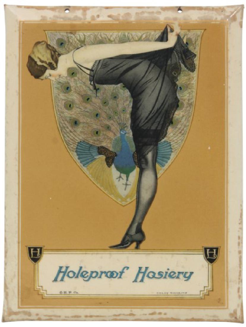 Holeproof Hosiery Enameloid Sign (1 of 6)