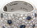 18K Cartier Diamond & Sapphire Cocktail Ring - 5