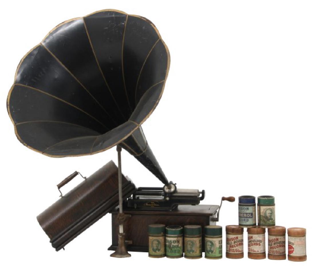 Edison Home Model D Cylinder Phonograph (1 of 8)
