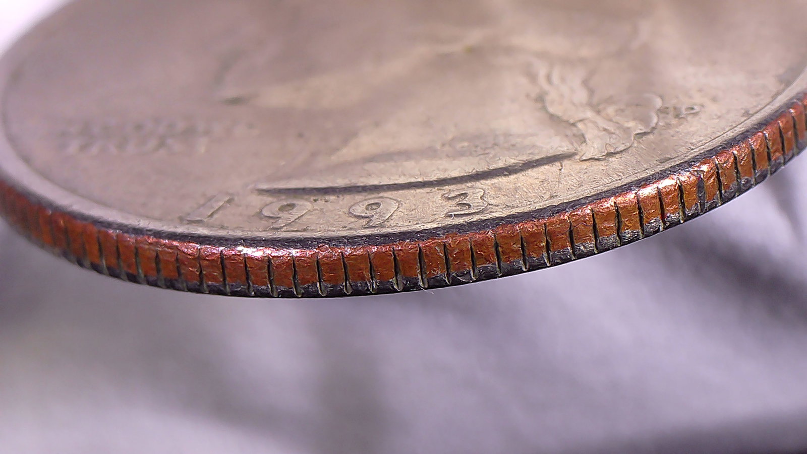 RARE "SUNBURST "1993 -P WASHINGTON QUARTER WITH ERRORS - 17