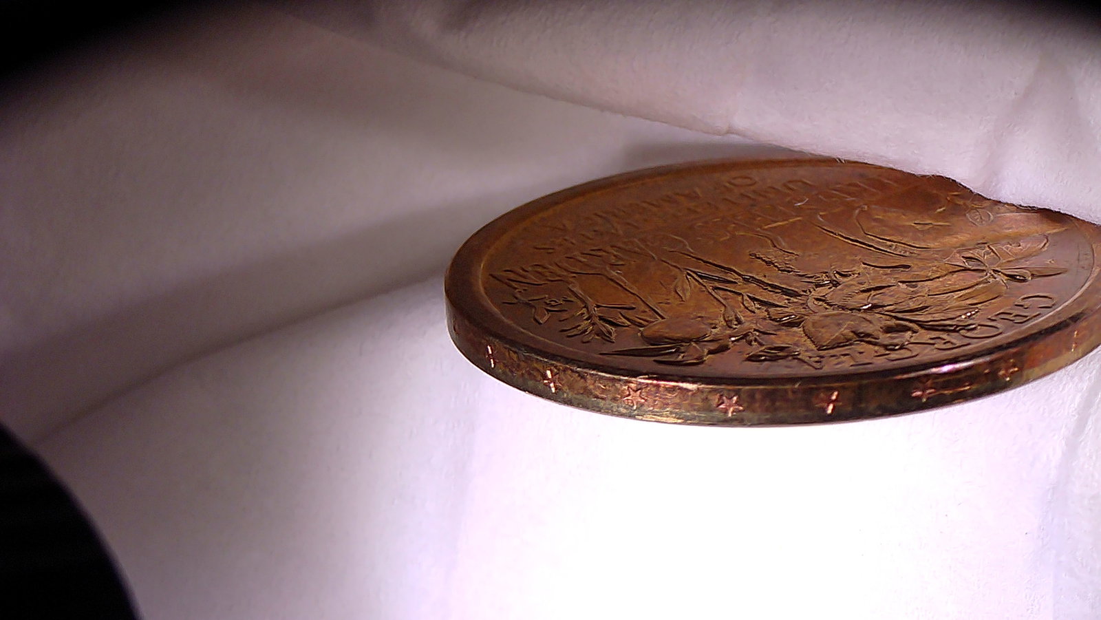 2019 D Georgia Trustees' Garden American Innovation, Uncirculated (OBR $1.00 Error COIN - 9