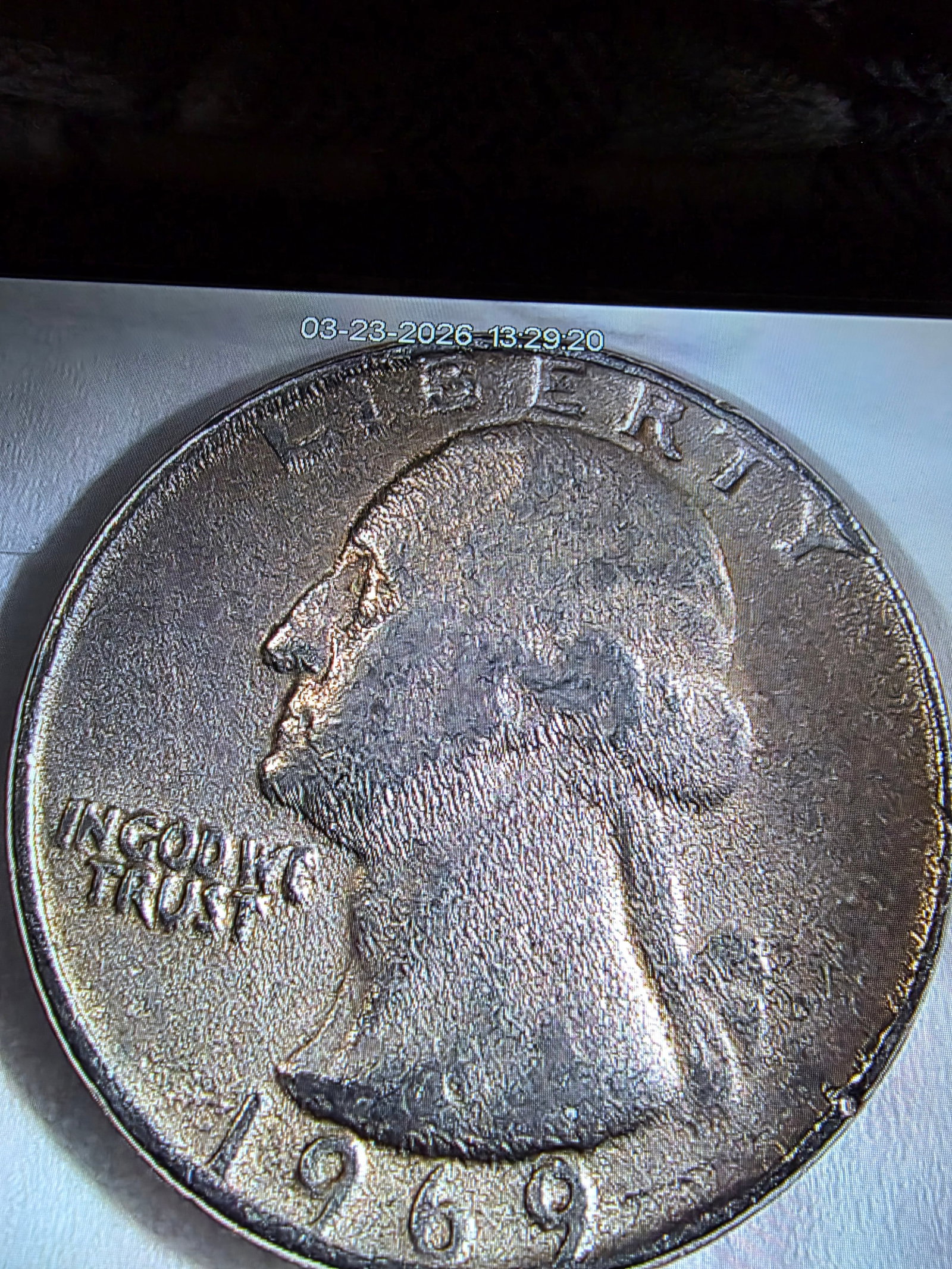 Ultra Rare 1969 D Washington Quarter, FULL SUNBURST Error Coin ! Original Bank Roll - 10