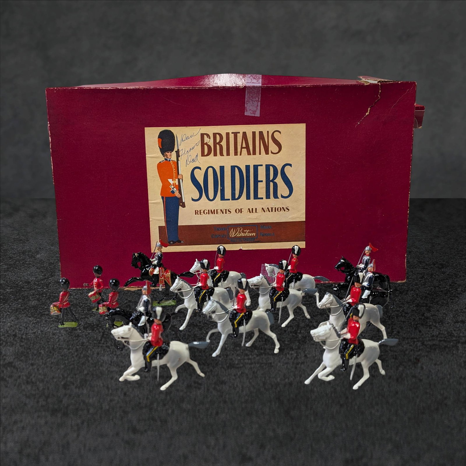 Britains Soldiers â€˜Regiments of All Nations,â€™ Including French Soldiers, Approximately 3 Inches  (1 of 4)