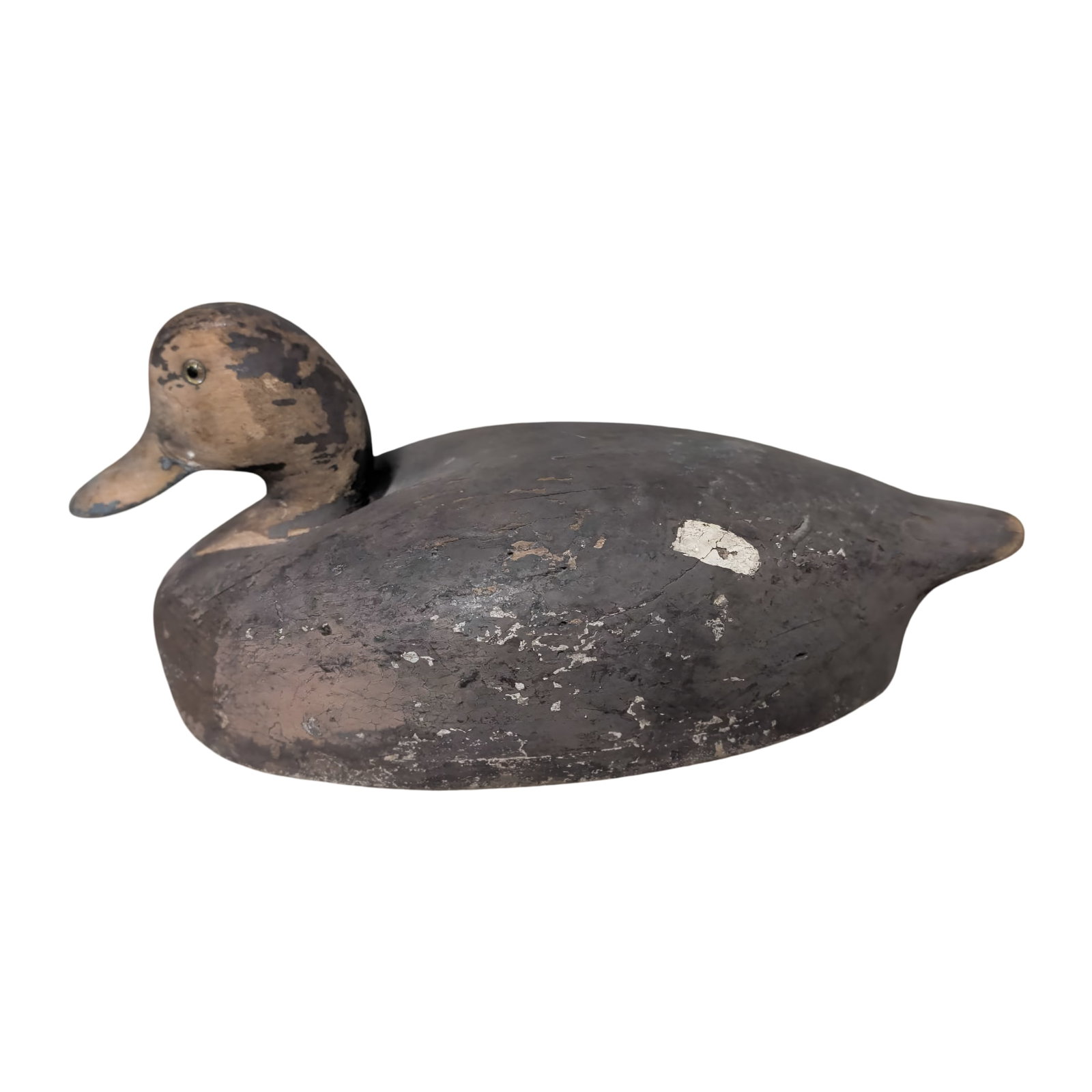 Unsigned Blackwave Wooden Duck Decoy - 2