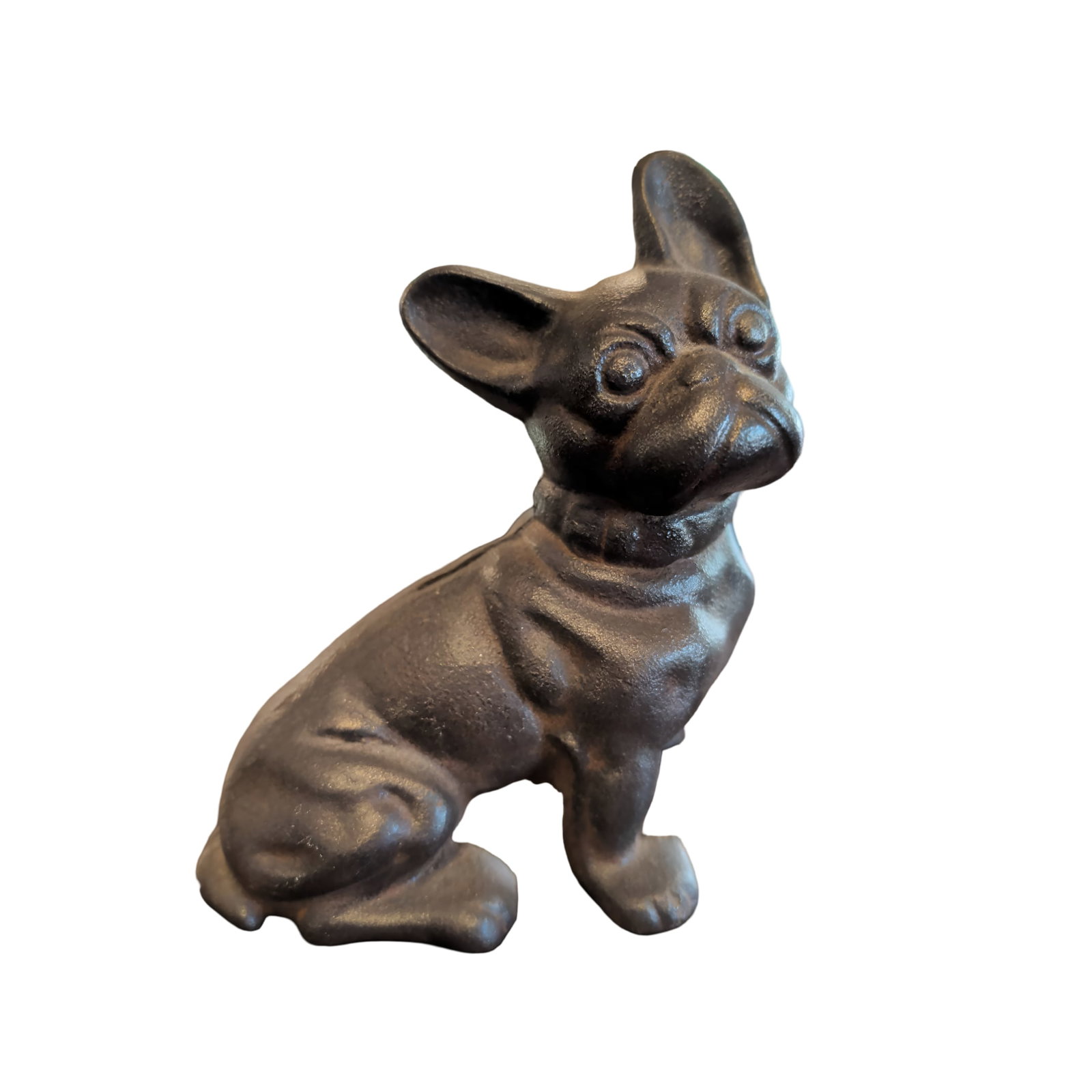 Vintage-Style Cast Iron French Bulldog Doorstop or Coin Bank (1 of 4)