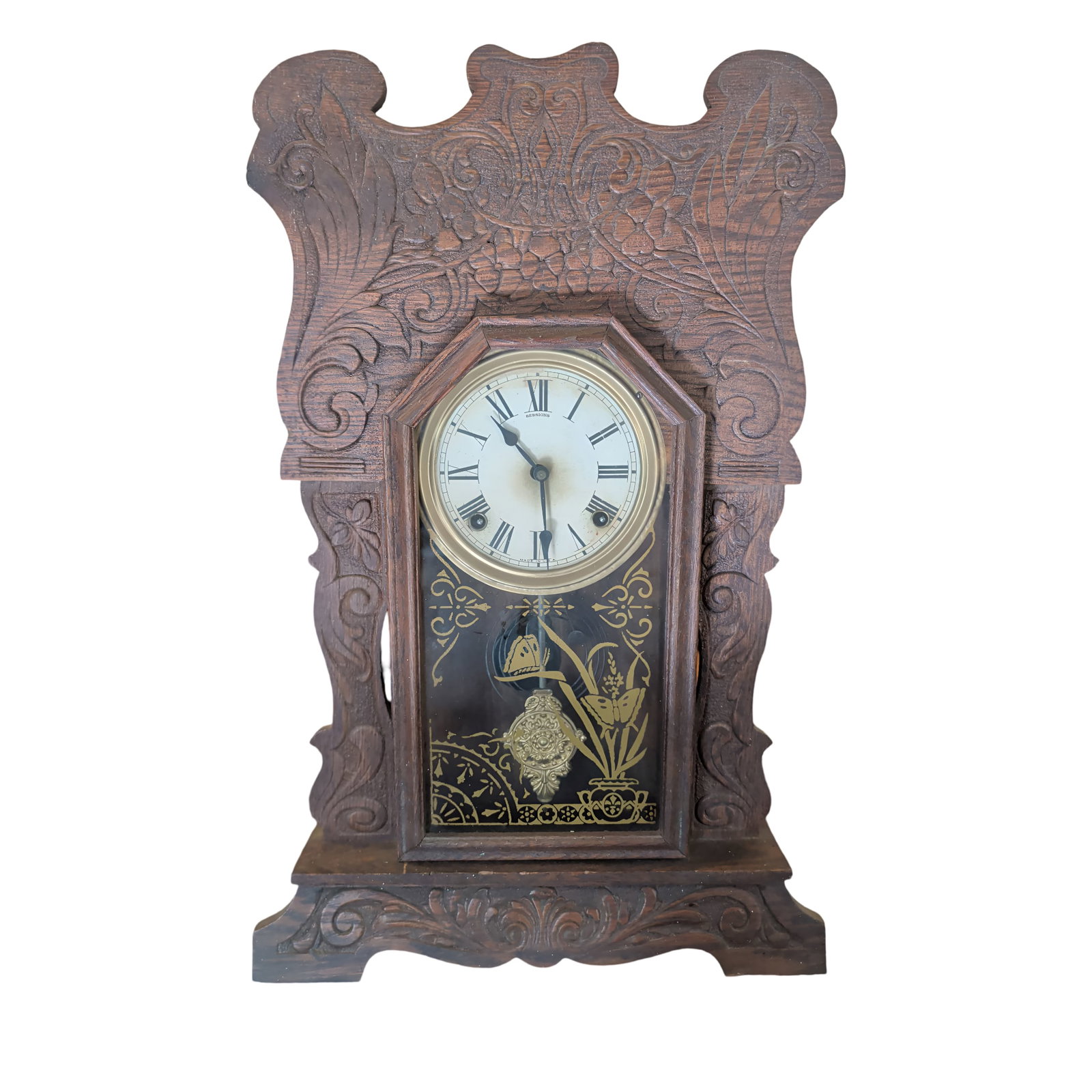 Antique Sessions Parlor Clock With Chime - 2