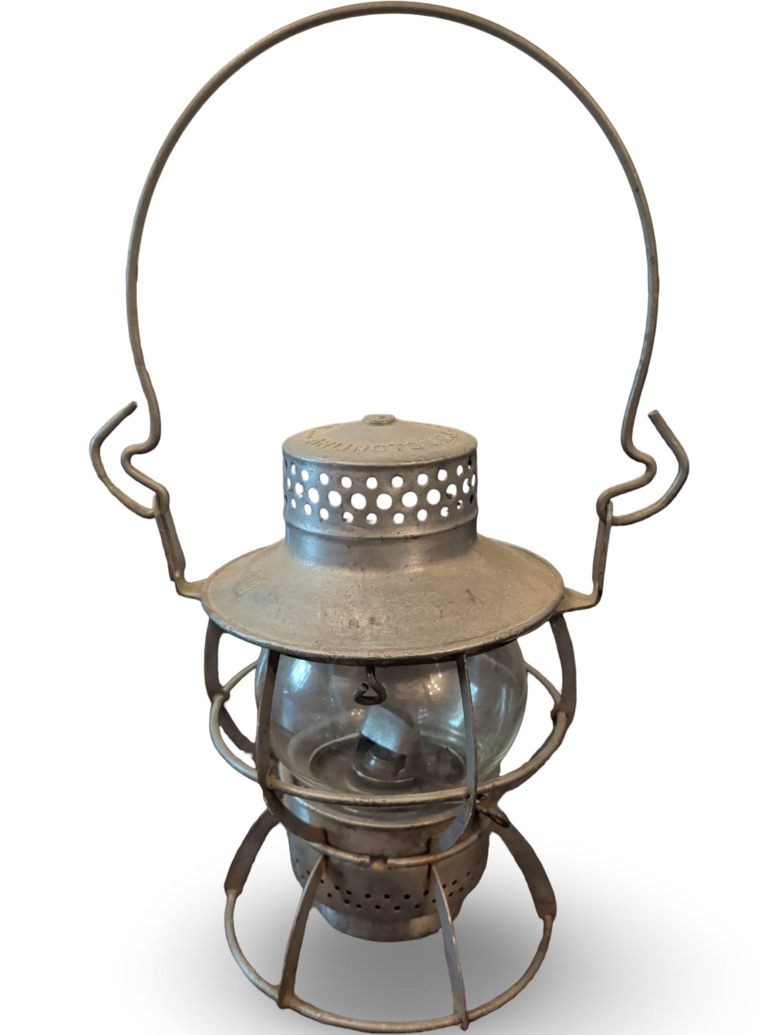 Dressel Arlington New Jersey Pennsylvania Railroad Lantern, 15 in x 8 in (1 of 2)