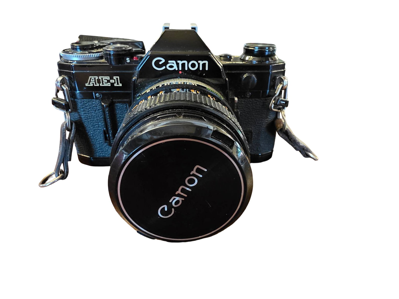 Canon AE-1 35mm Film Camera with FD 50mm f/1.8 Lens (1 of 4)