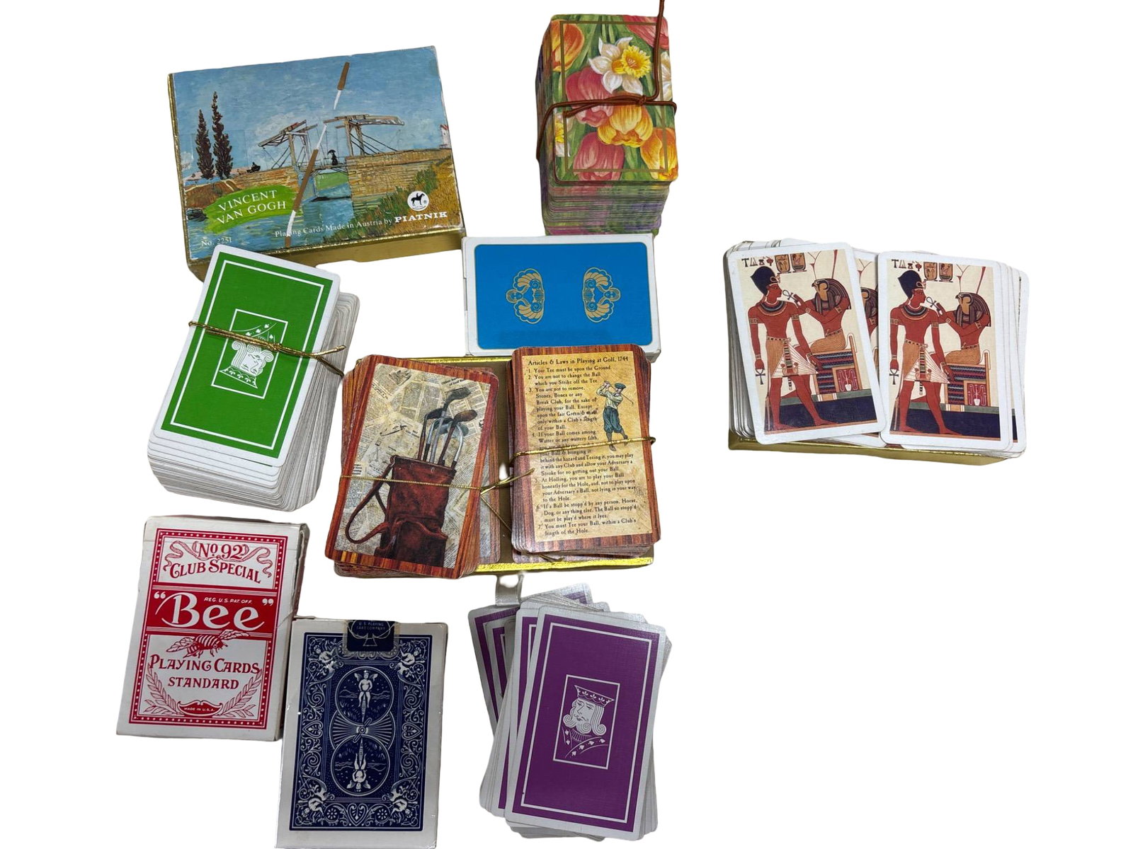 Playing Cards and Card Decks Featuring Assorted Themes and Designs (1 of 2)