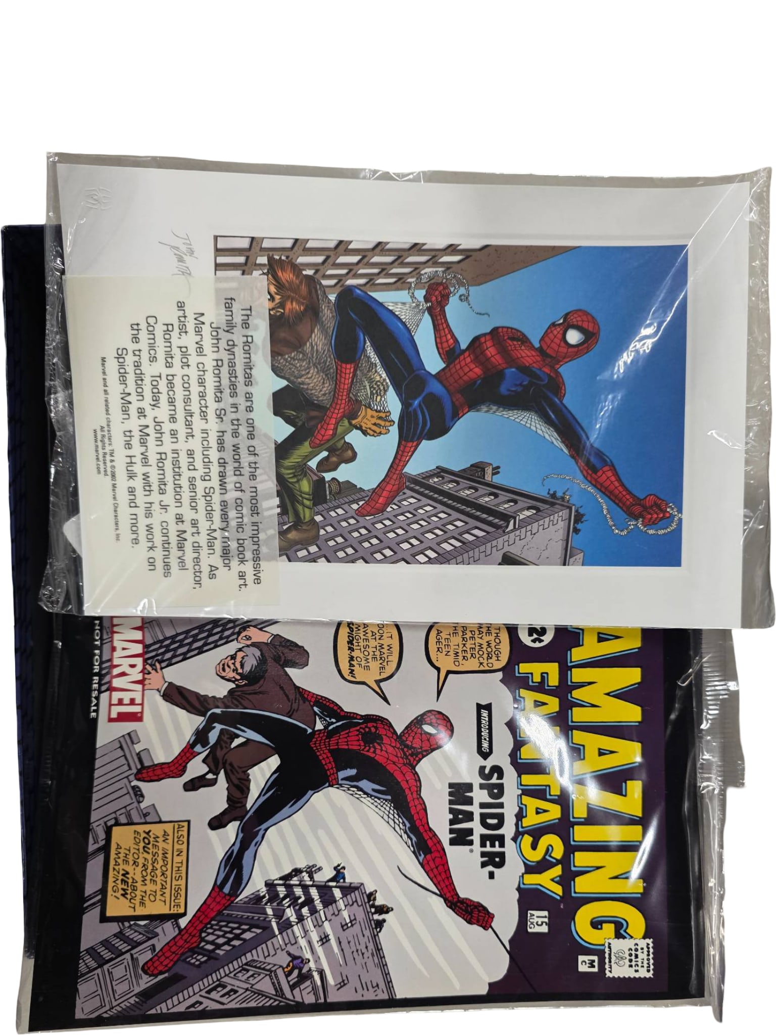 Spider-Man Limited Edition DVD Collector's Gift Set with Memorabilia - 3