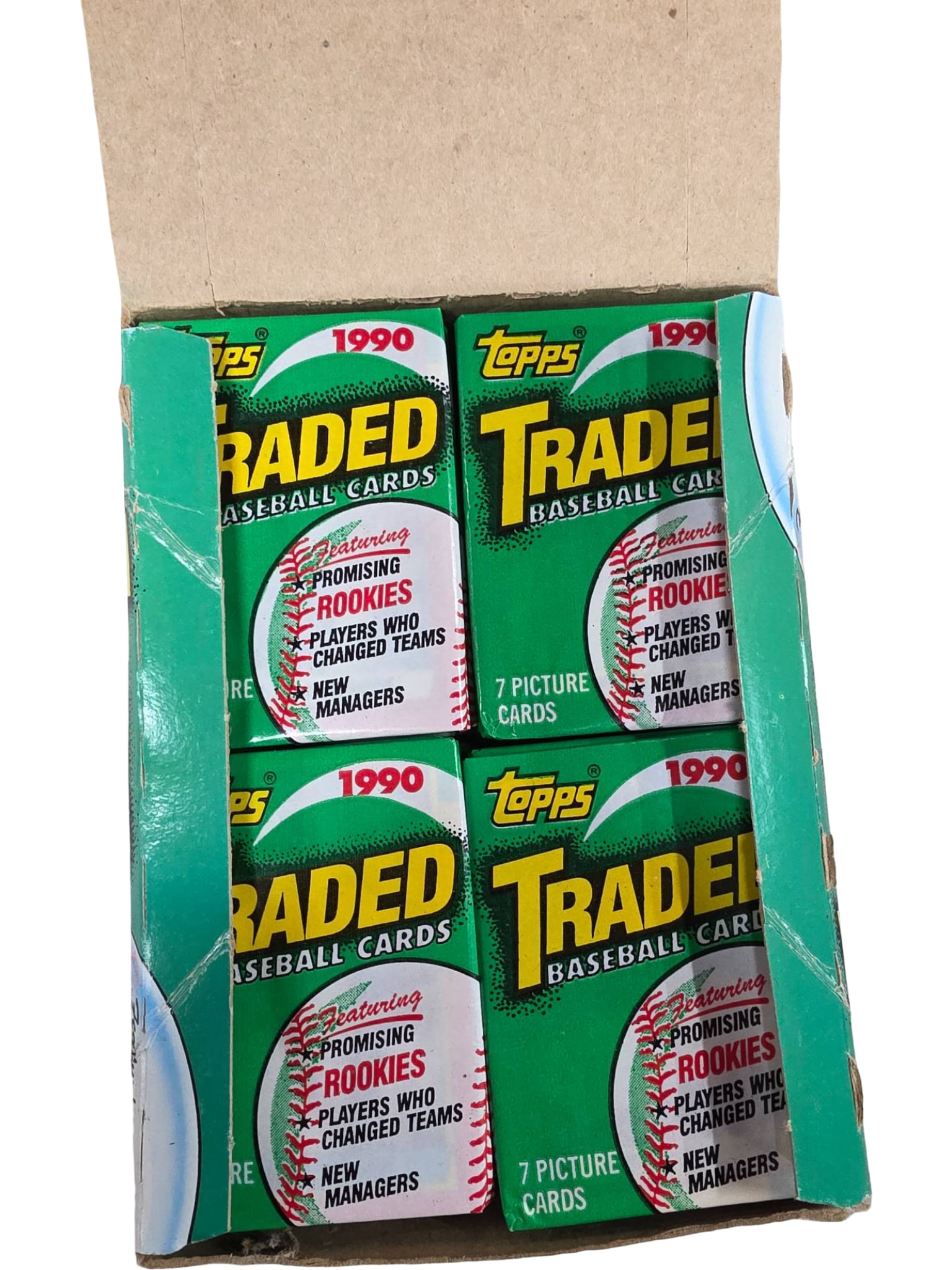 1990 Topps Traded Baseball Cards Complete Factory Sealed Set - 2