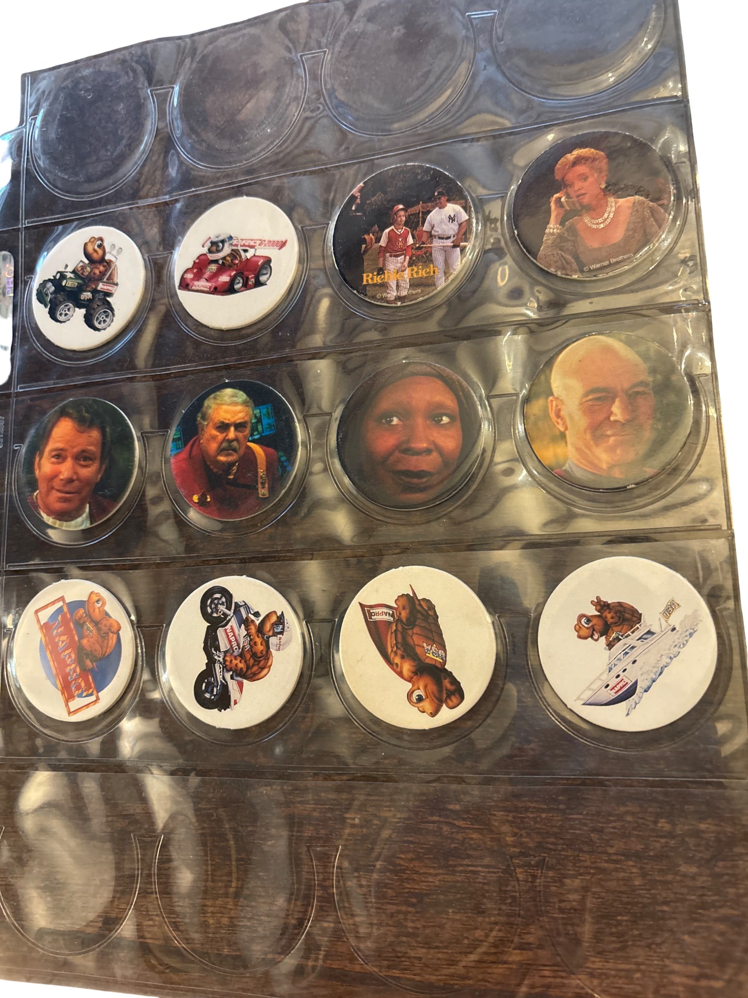 Themed Pog Milk Caps in Plastic Display Sleeves (1 of 1)