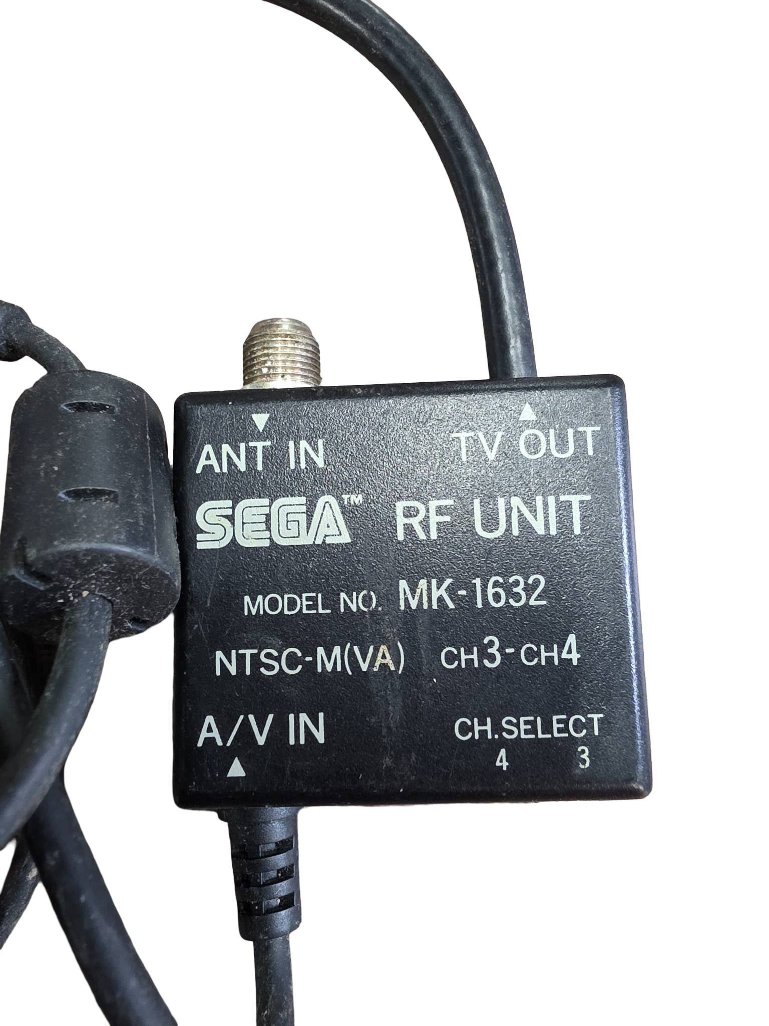 Sega RF Unit Model MK-1632 with Integrated Cable - 2
