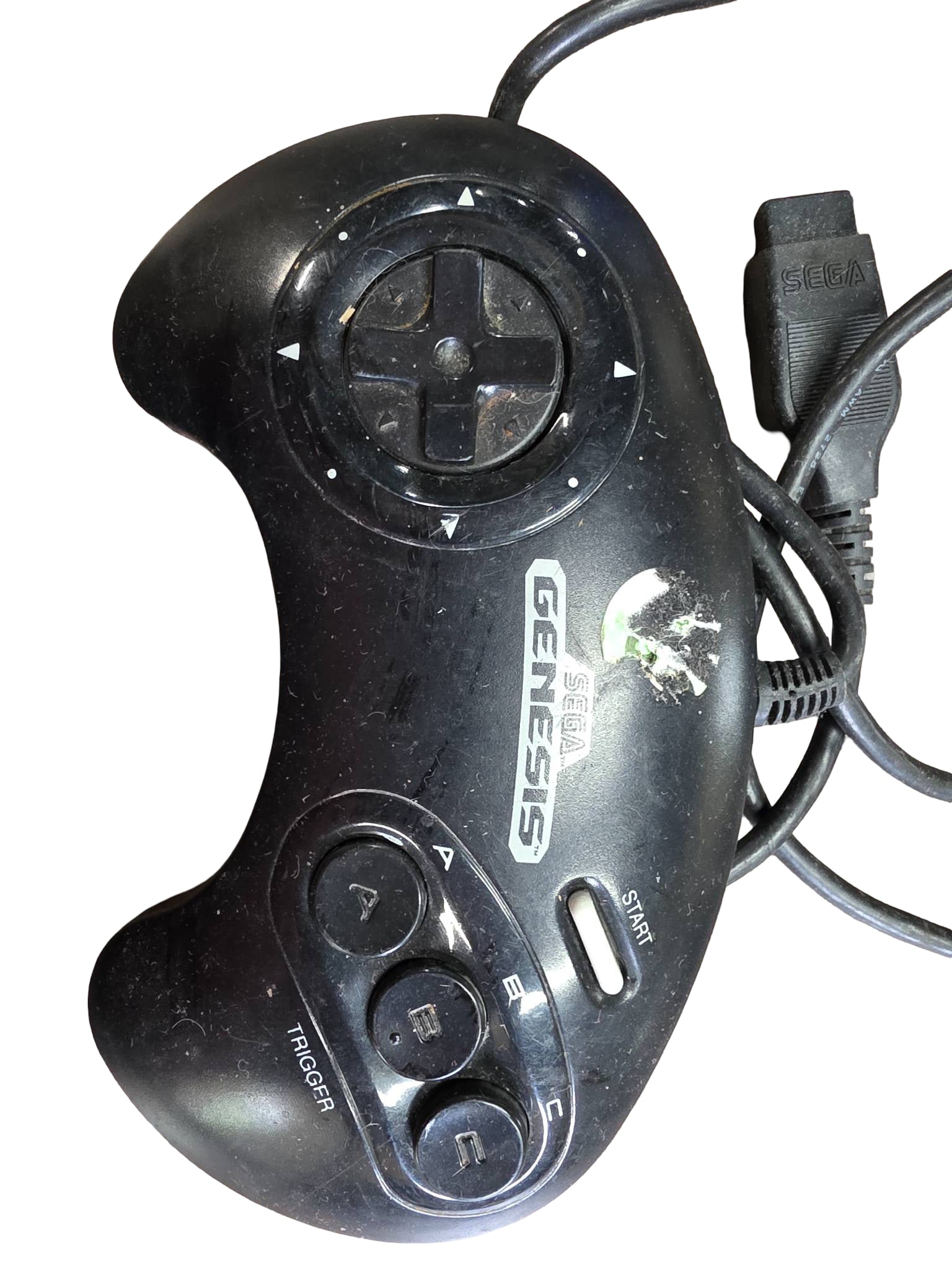 Sega Genesis Controller, Model MK-1650, Wired - 2