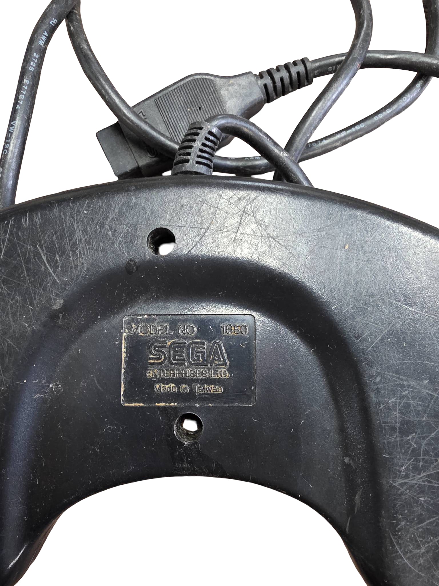 Sega Genesis Controller, Model MK-1650, Wired - 3
