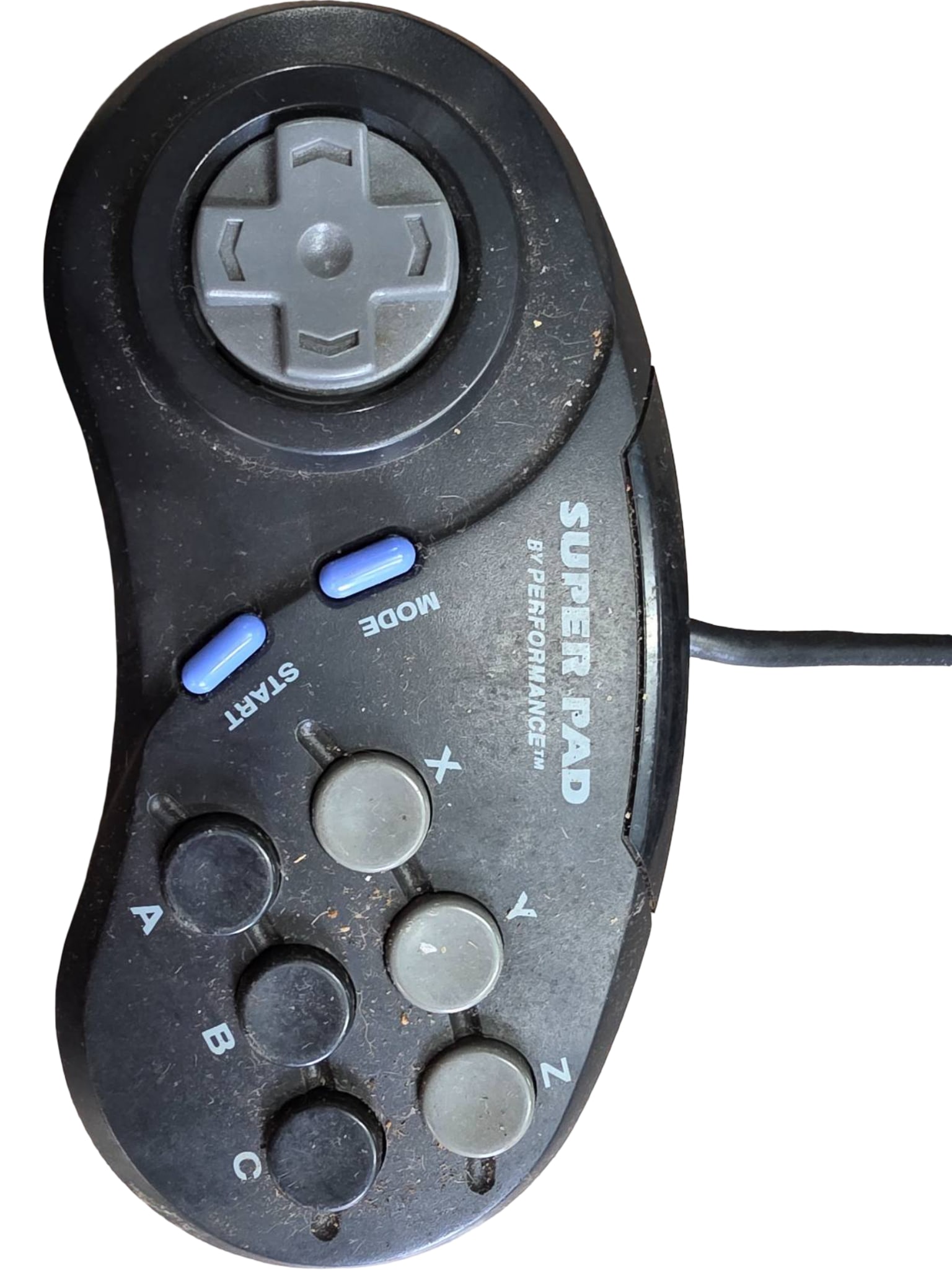 Super Pad Controller for Sega Genesis with Wired Connection - 2