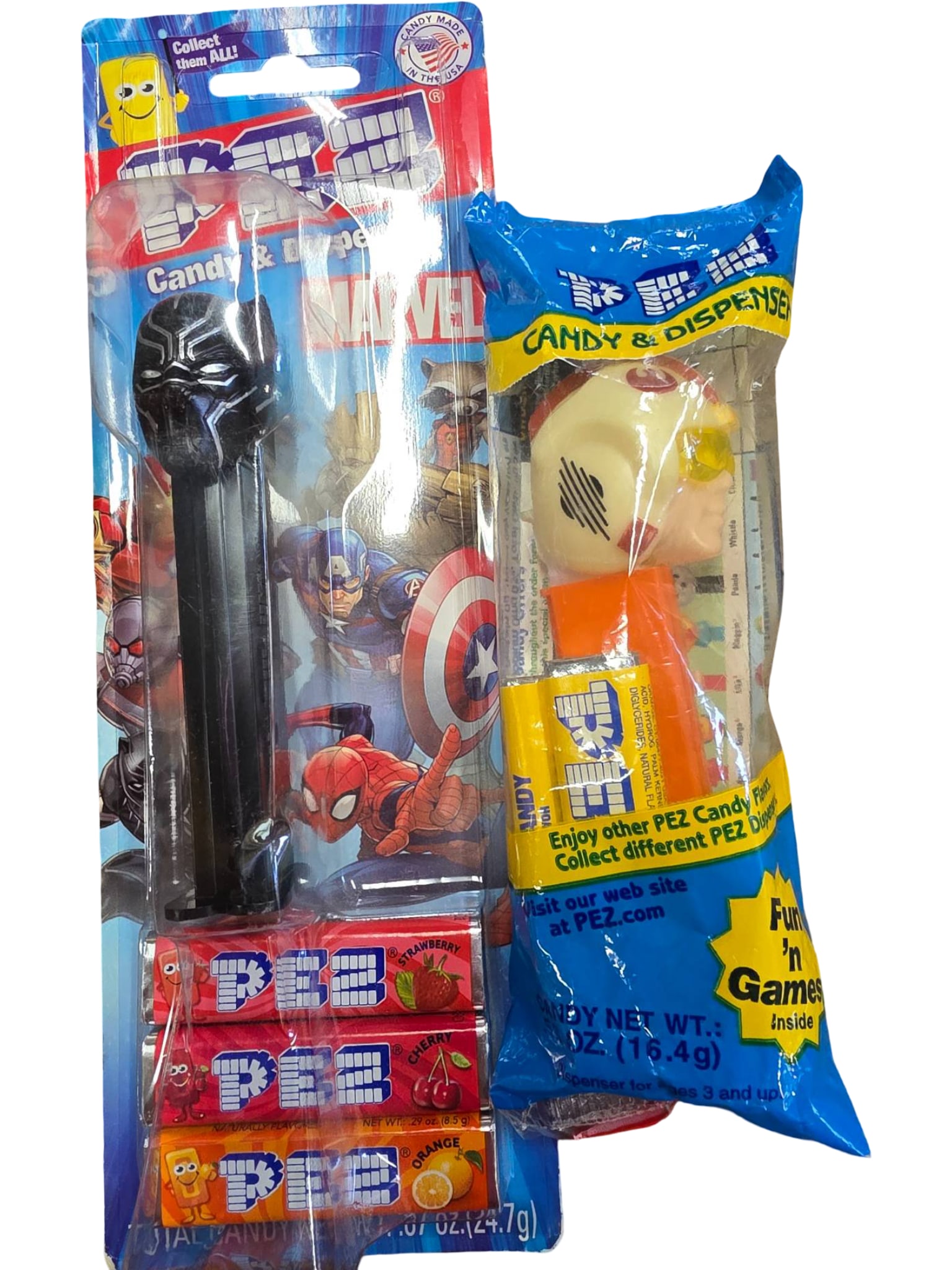 PEZ Dispensers: Black Panther and Luke Skywalker (1 of 1)