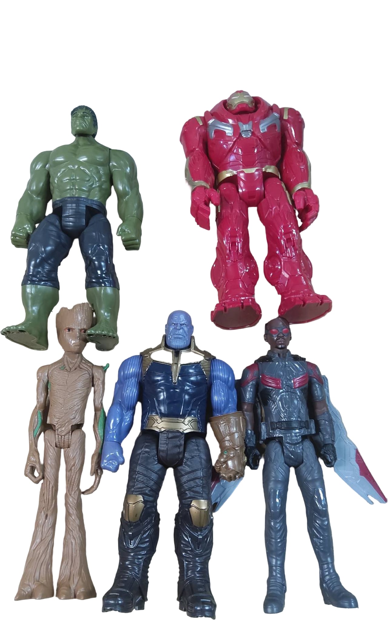 Five Action Figures Featuring Superheroes and Villains (1 of 4)