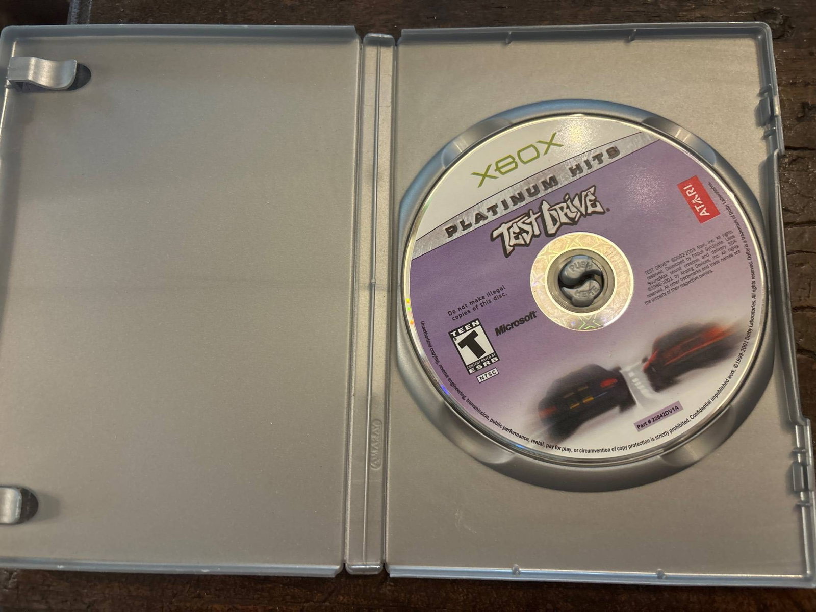 Xbox Video Game ‘Test Drive’ by Atari in Original Case (1 of 3)
