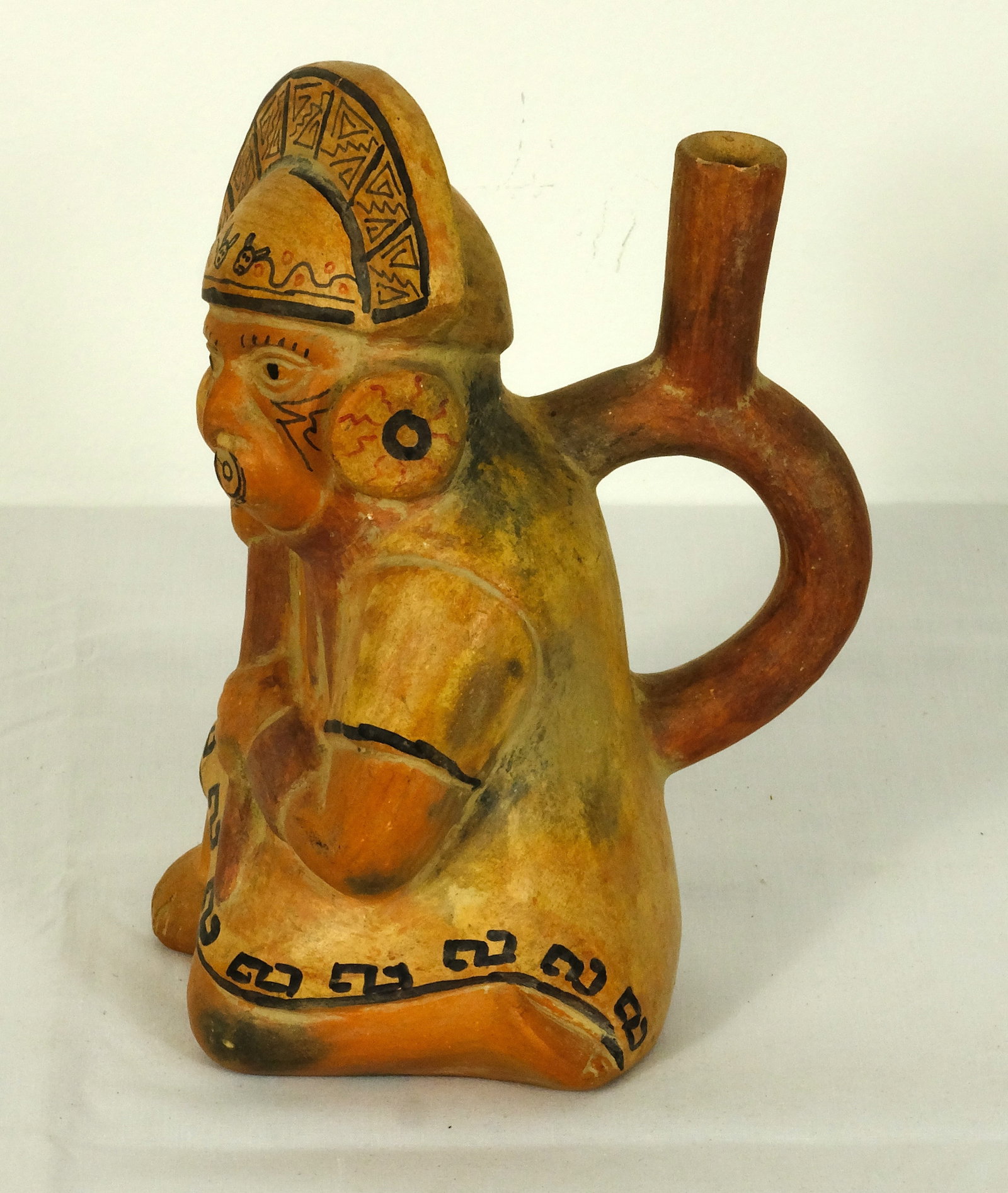 Pre-Columbian Figural Goblet - 2