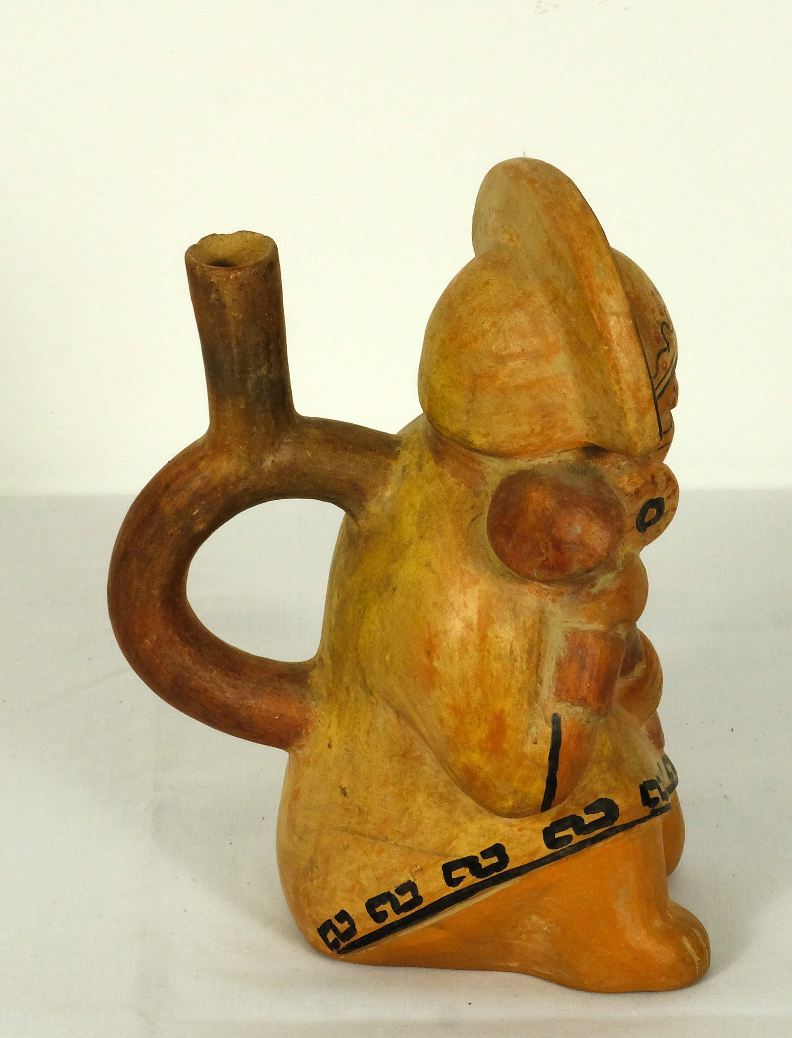 Pre-Columbian Figural Goblet - 3