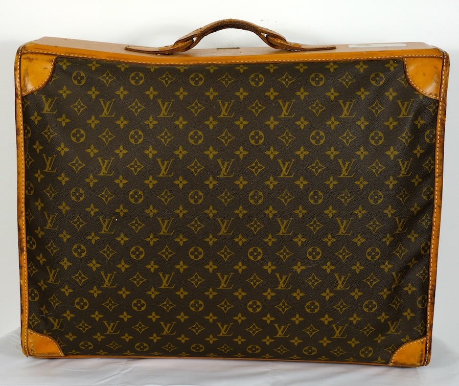 Louis Vuitton Suitcase: Saks Fifth Ave Louis Vuitton Suitcase H 18 x W 23 x D 7 3/4 in.