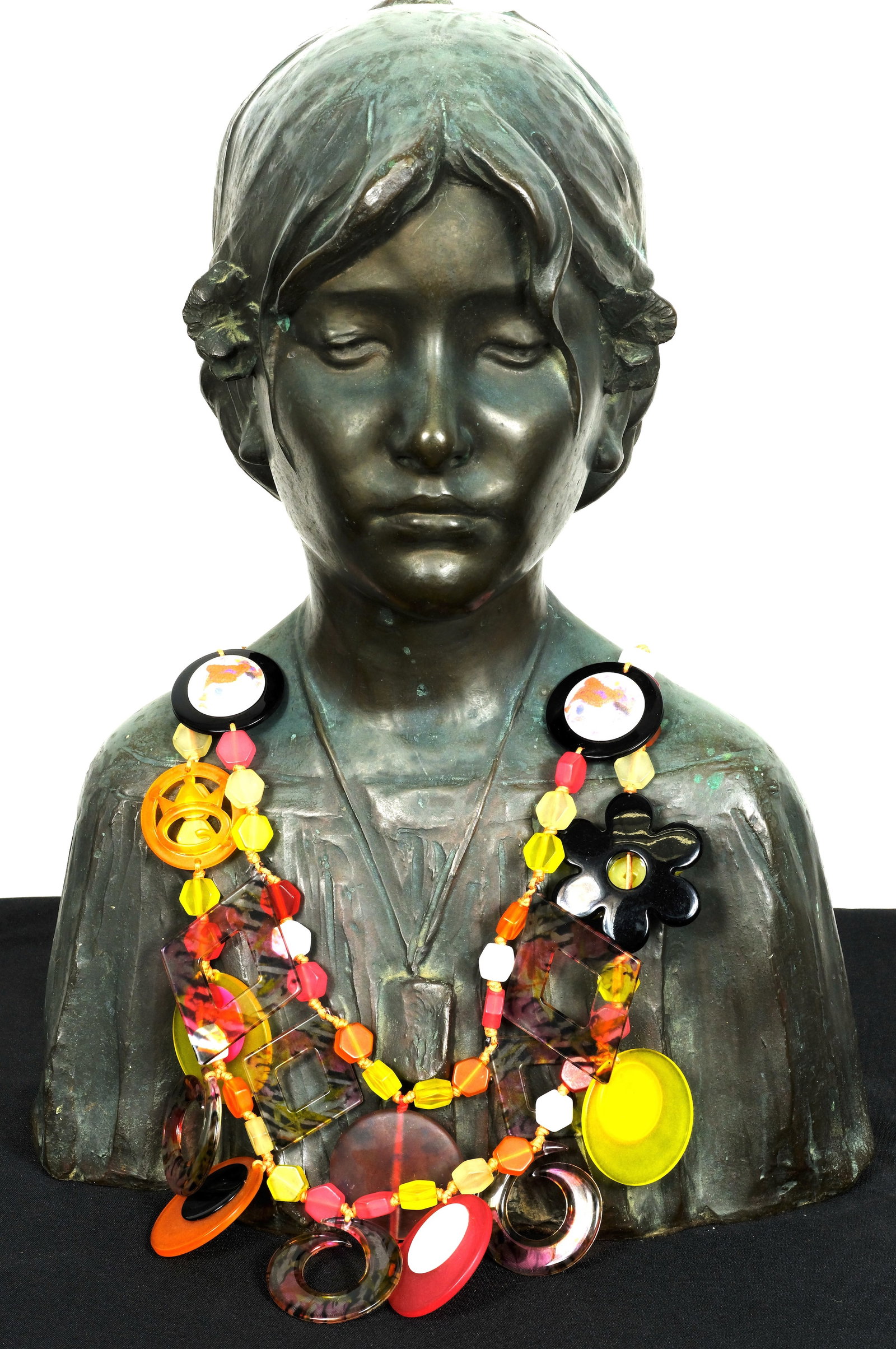 Colorful Save the queen necklace: Save The Queen Necklace Length 30 inches