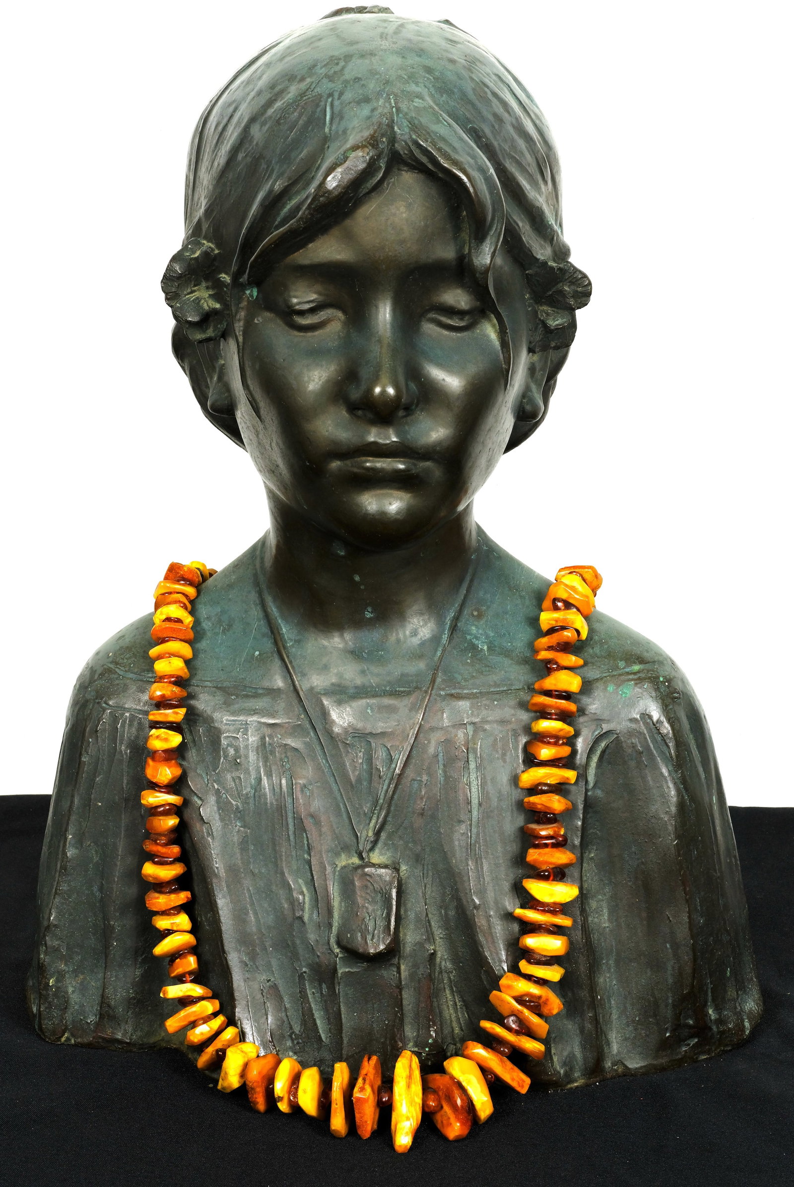 Baltic Amber and butter scotch Colored Necklace: Baltic Amber and Butter scotch Colored Necklace Length 32 inches 