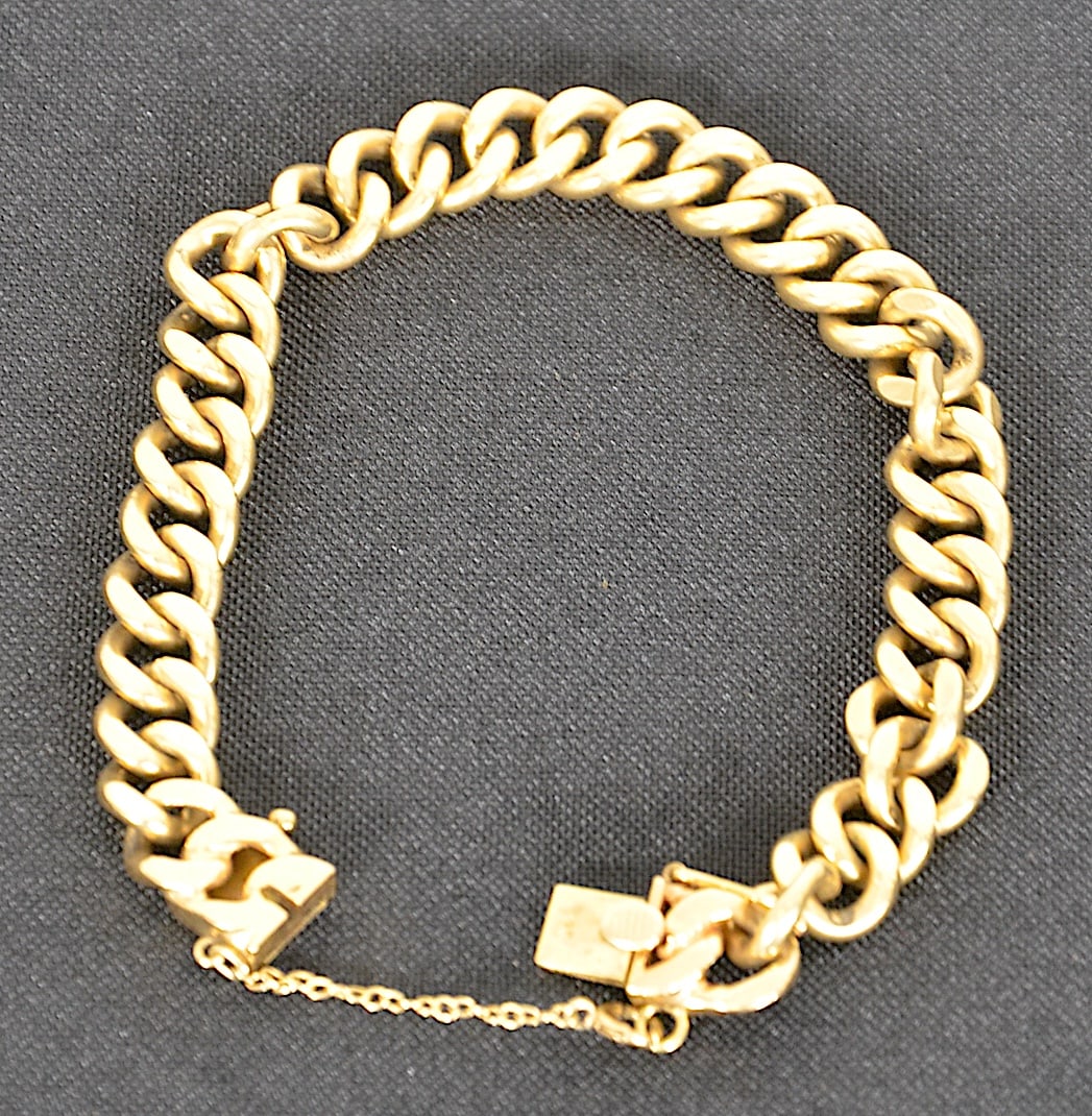 Vintage 14k gold bracelet (1 of 1)