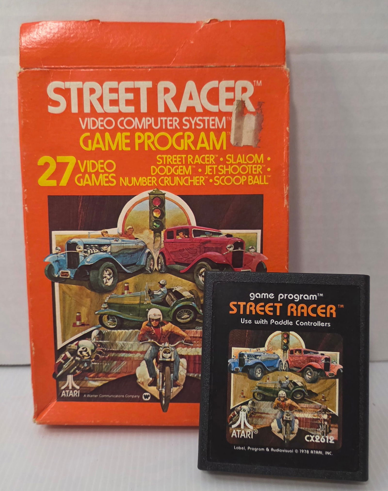 Atari Street Racer CX-2612 Cart & Box (1 of 7)