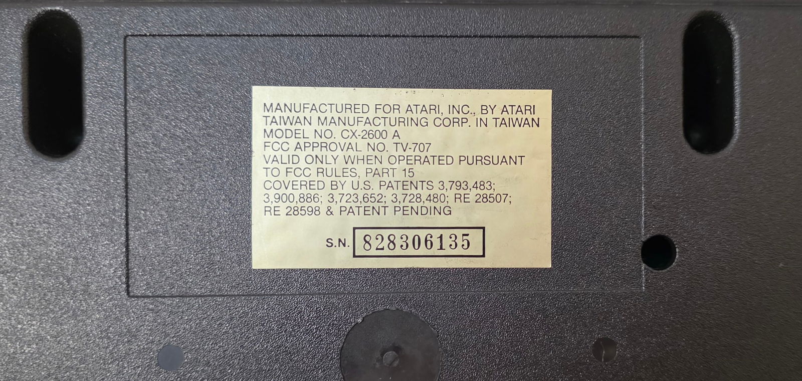 Atari 2600 Video Computer System Console Lot with Controllers & Cables - 6