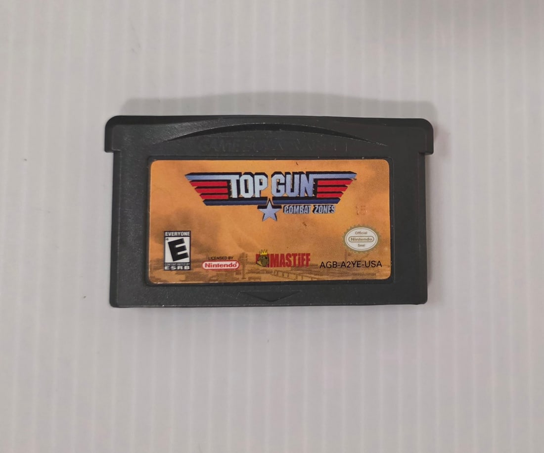 Nintendo Game Boy Advance Top Gun Combat Zones GBA Cartridge (1 of 6)