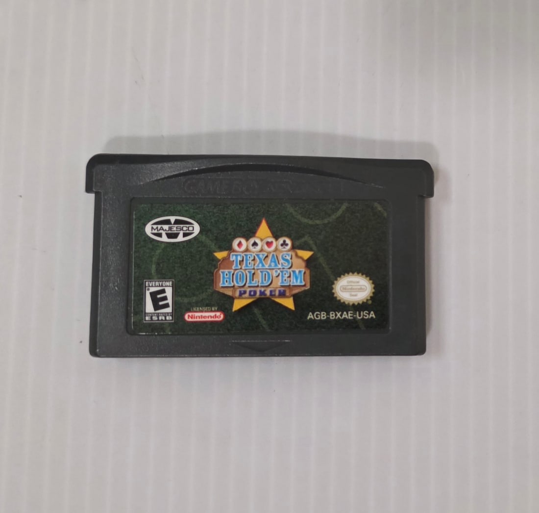 Nintendo Game Boy Advance Texas Hold 'Em Poker GBA Cartridge (1 of 6)