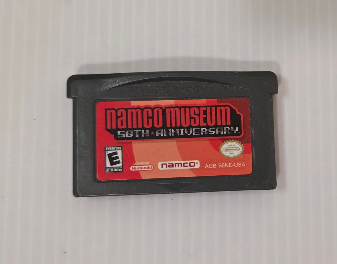 Nintendo Game Boy Advance Namco Museum 50th Anniversary GBA Cartridge (1 of 9)