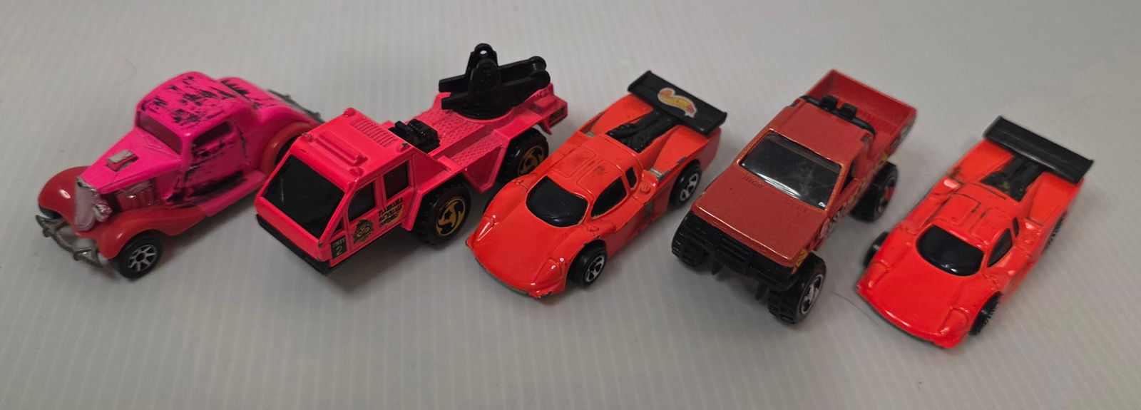 Vintage Hot Wheels Lot of 5 Diecast Cars (Used/Fair) (1 of 10)
