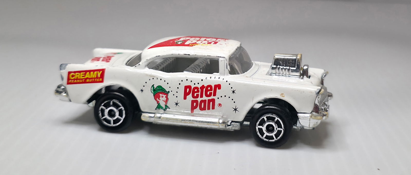 Majorette 1957 Chevy Bel Air Peter Pan Creamy Peanut Butter (Road Eaters) (1 of 10)