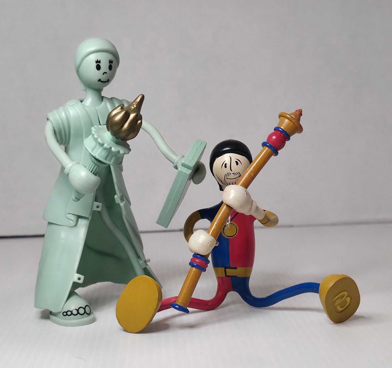 Kid Galaxy Bendos Bendable Action Figures Lot of 2 (1 of 7)