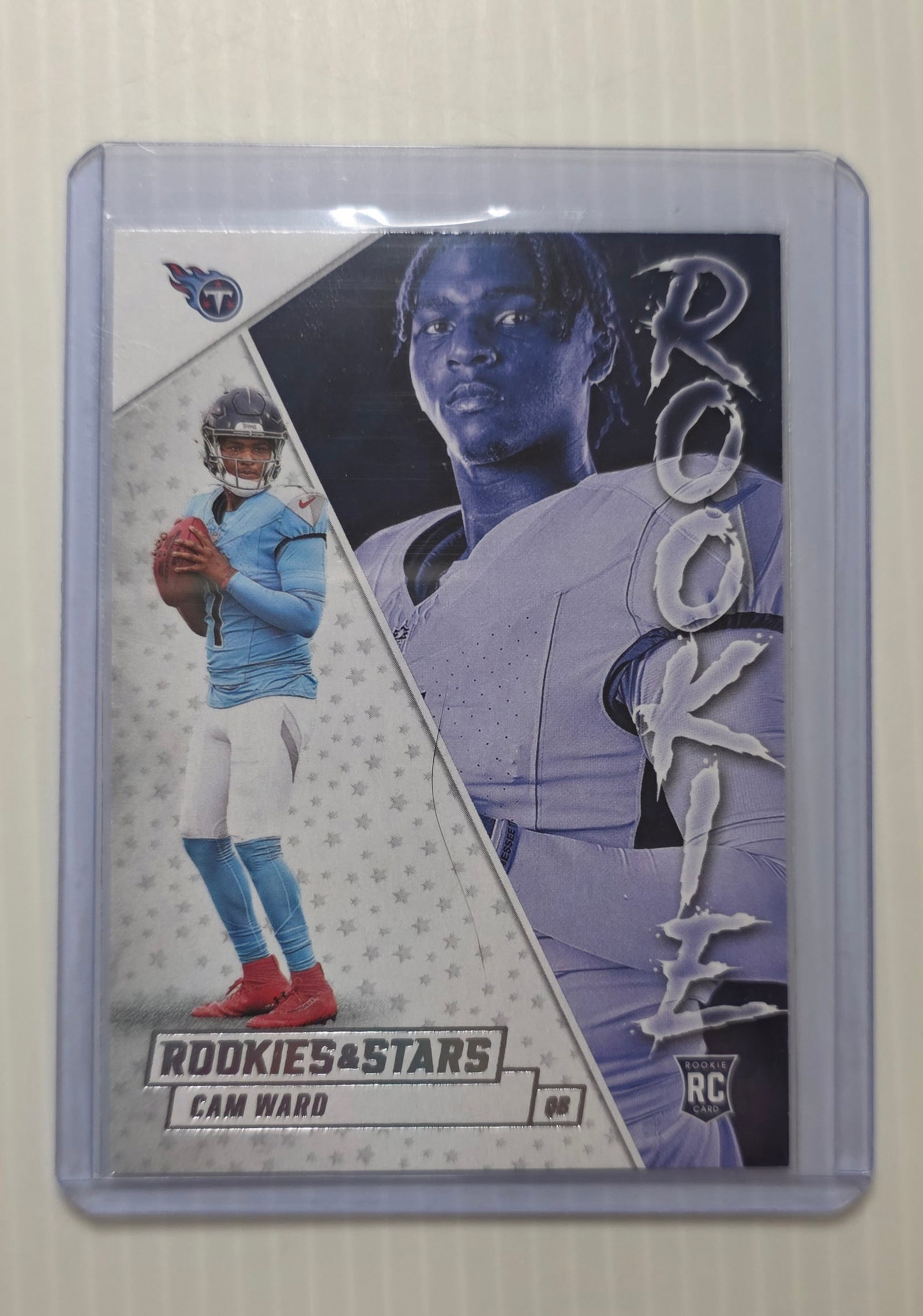 2025 Panini Rookies & Stars Cam Ward Rookie RC Tennessee Titans NFL Football Card (1 of 3)