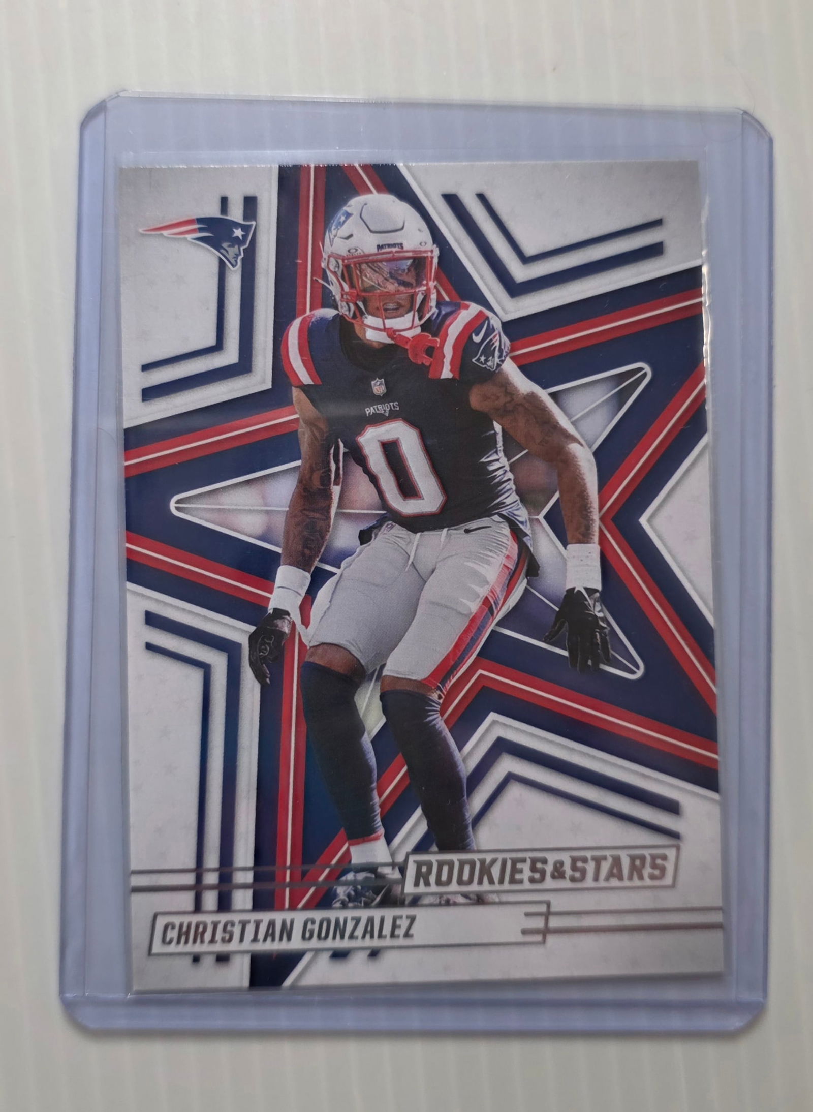 2025 Panini Rookies & Stars Christian Gonzalez #33 New England Patriots NFL Card (1 of 3)