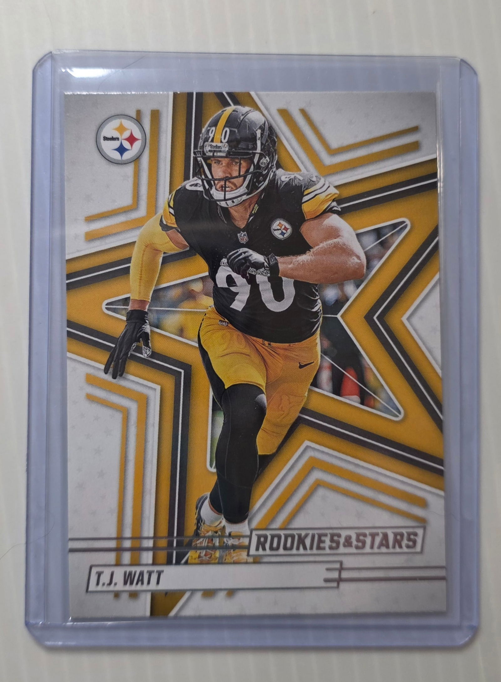 2025 Panini Rookies & Stars T.J. Watt #62 Pittsburgh Steelers NFL Football Card (1 of 3)