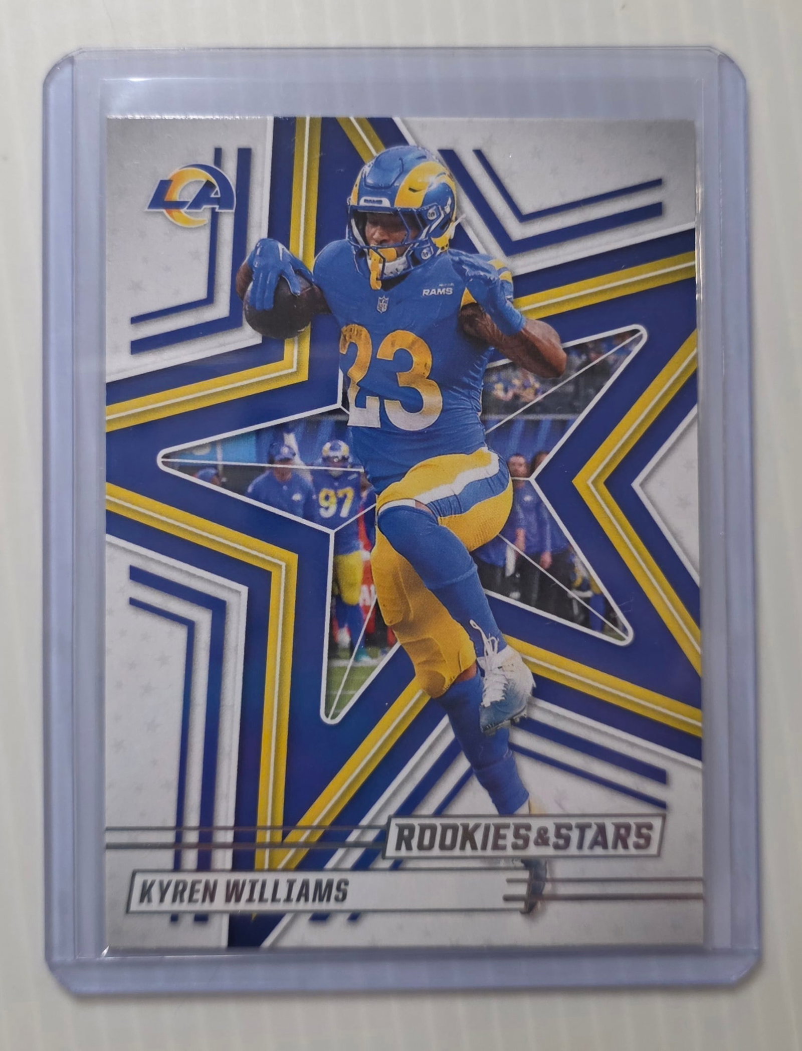 2025 Panini Rookies & Stars Kyren Williams #17 Rams NFL Card (1 of 3)