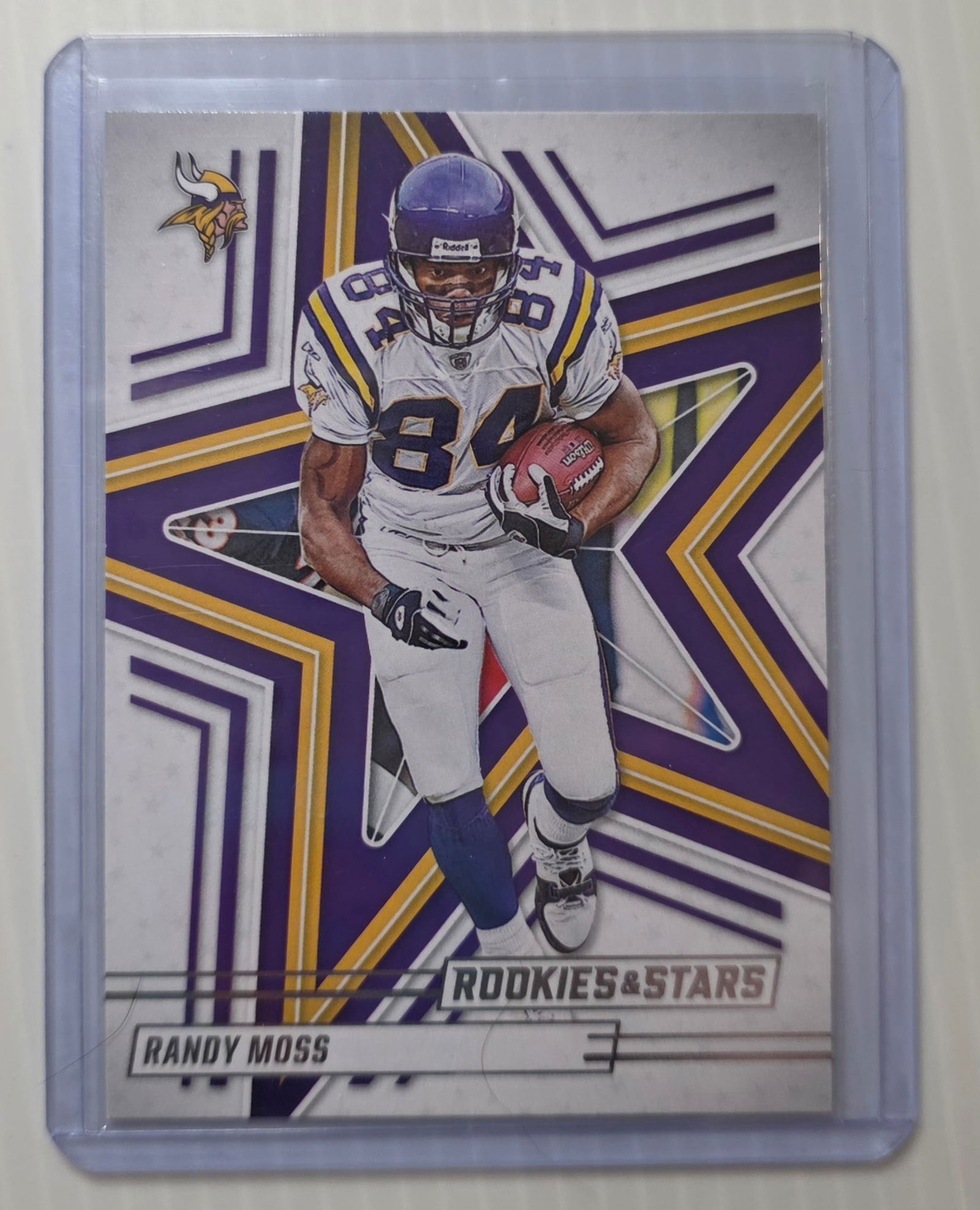 2025 Panini Rookies & Stars Randy Moss #76 Minnesota Vikings NFL Football Card (1 of 3)